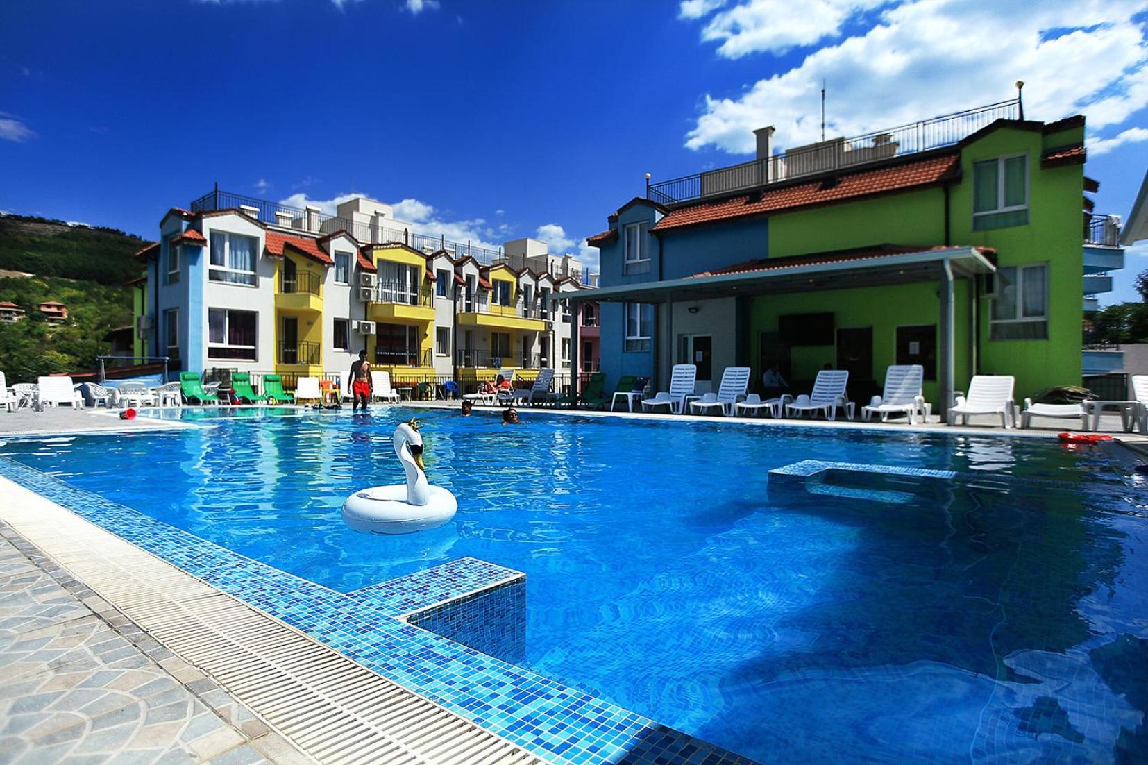 Deluxemaisonettes In Panoramic Roof Complex Apartment Balchik Bagian luar foto